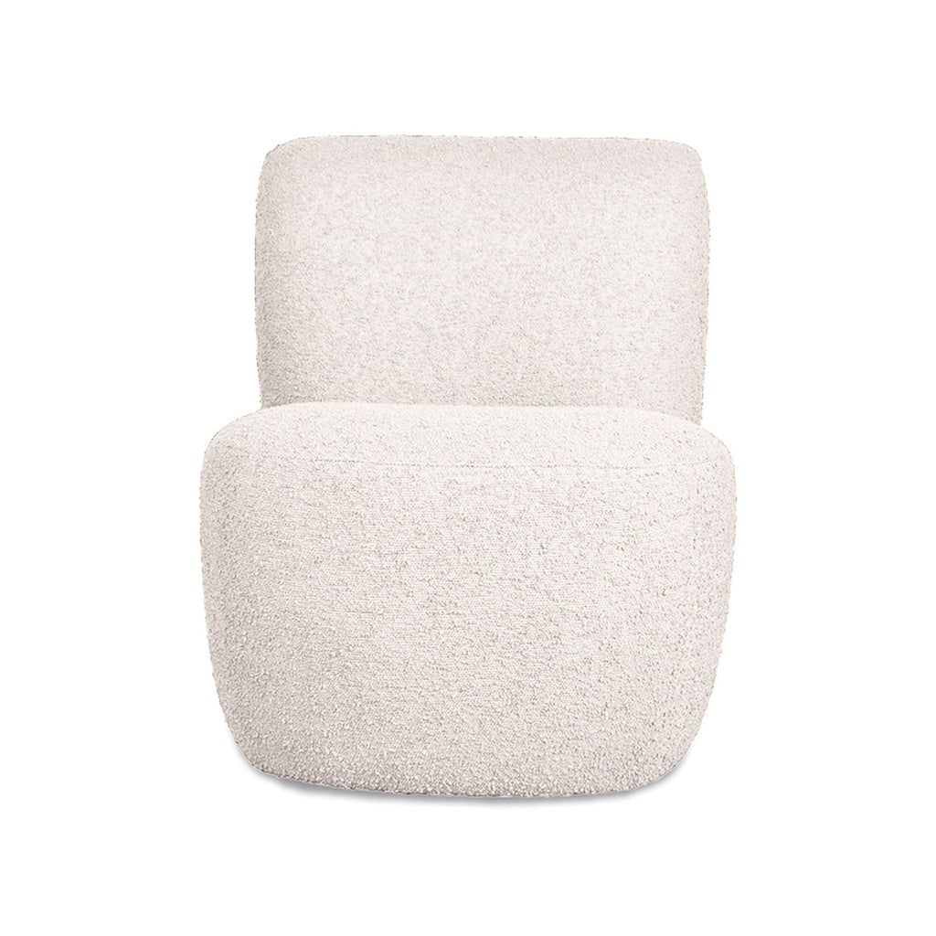 Fauteuil Eve tissu bouclette