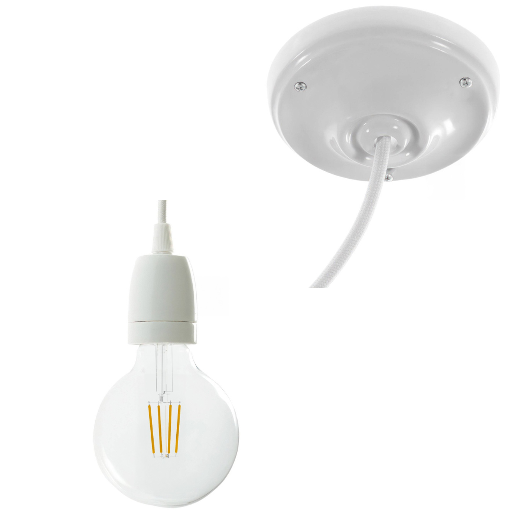 kit_douille_E27_et_rosace_porcelaine blanche_creative_cable