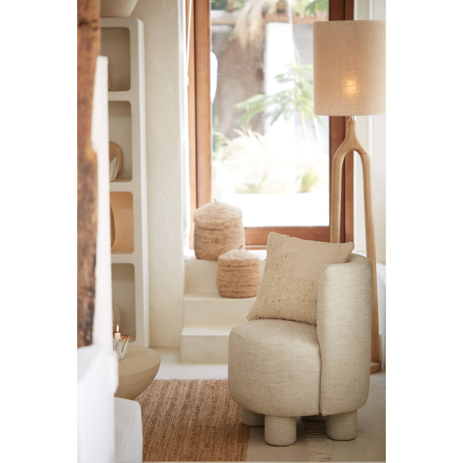 lampadaire xitta bois light & living nantes les petites baladeuses