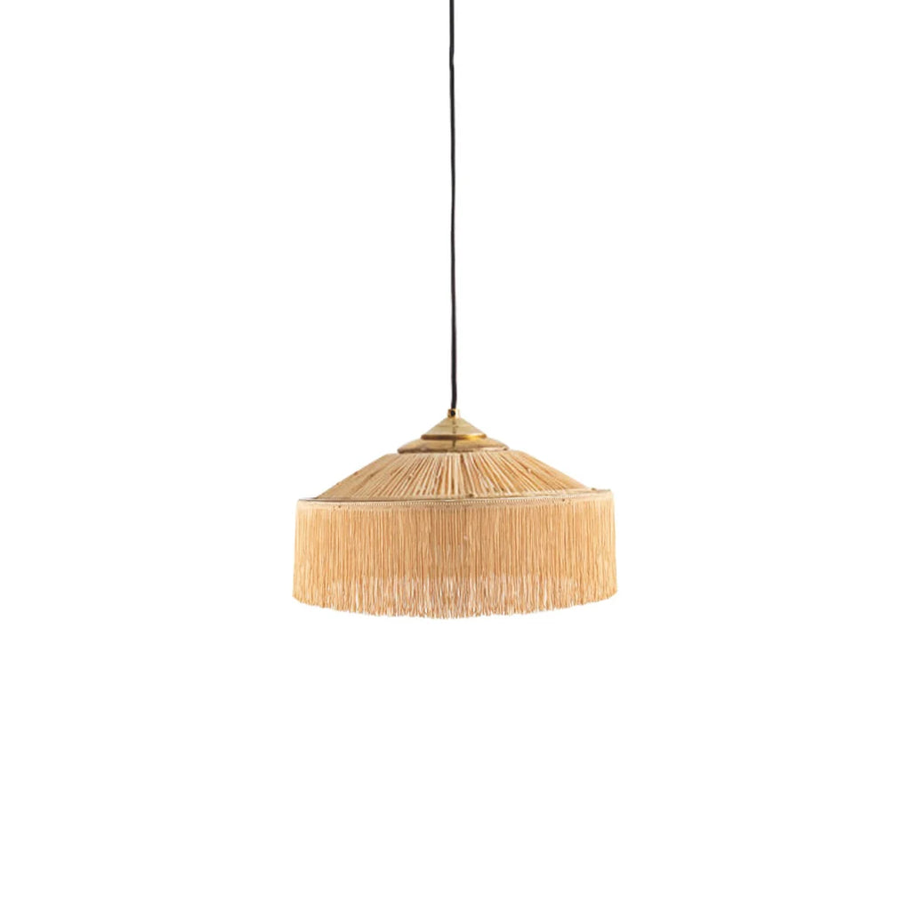 suspension à franges dorés honoré déco taille s