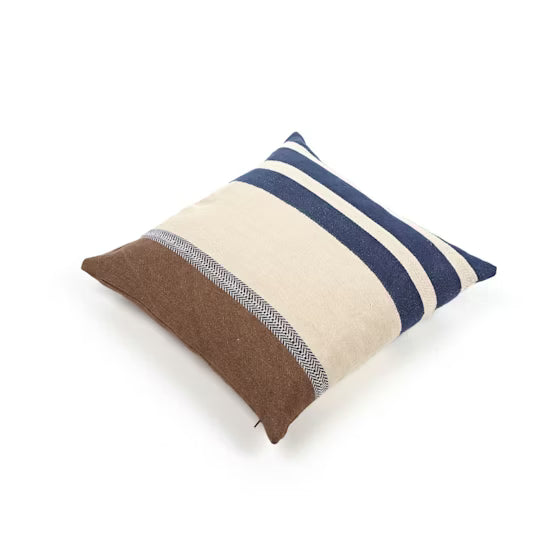 Housse de coussin en lin - Marina Stripe
