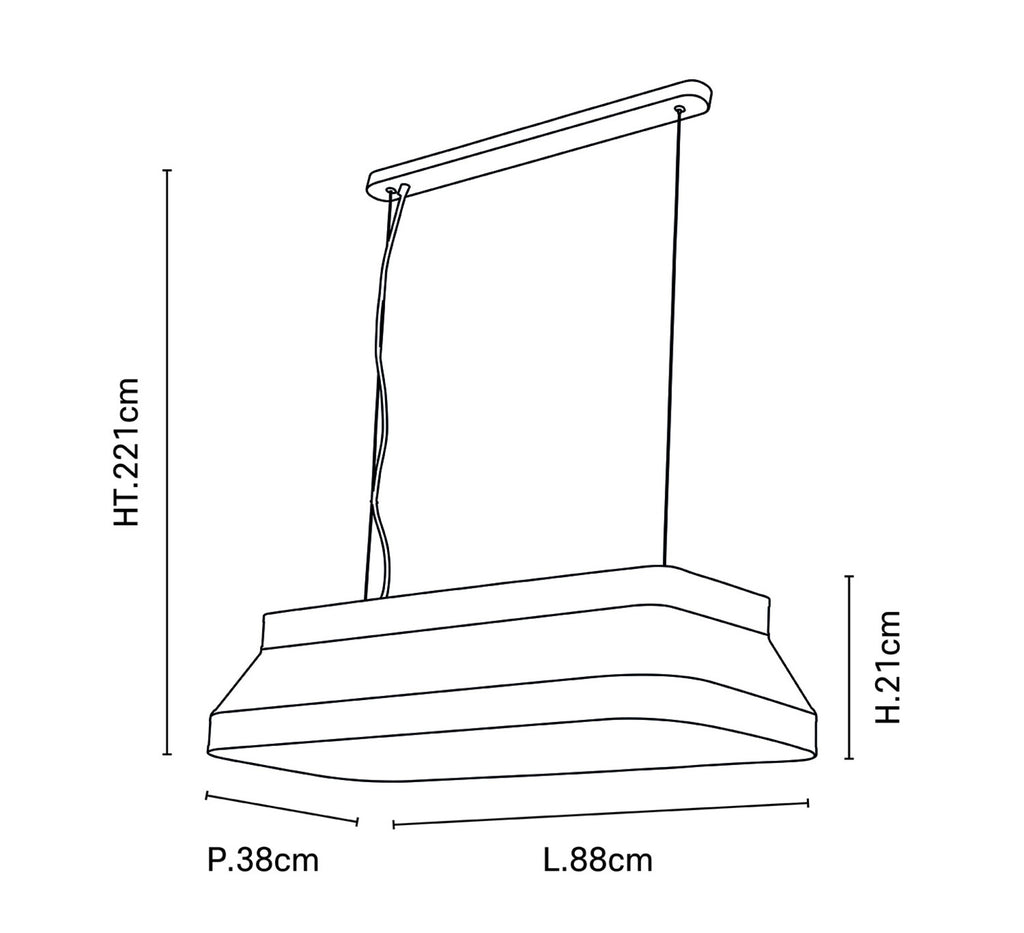 Suspension Square 3L