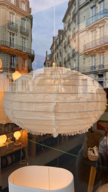 suspension en lin ovale chez les petites baladeuses nantes