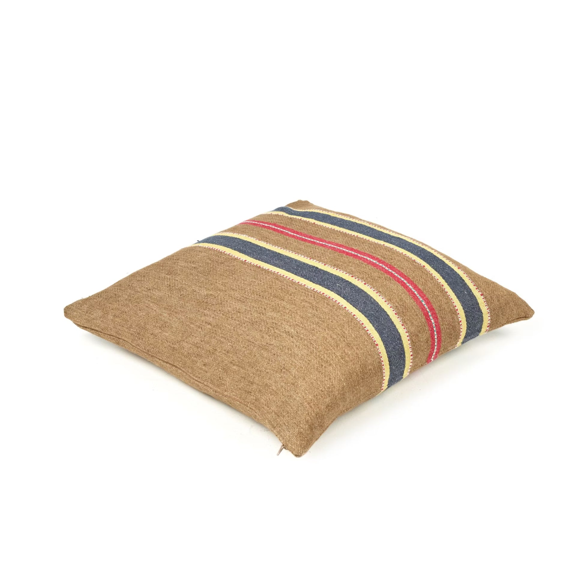 Housse de coussin en lin - Camp Stripe