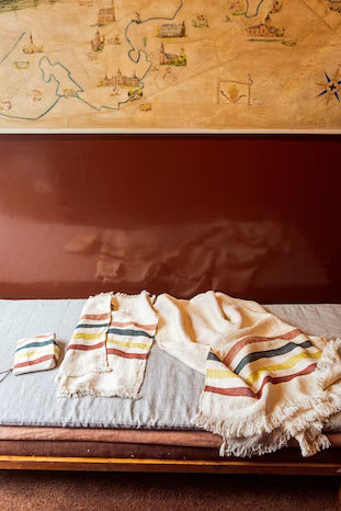 Plaid en Lin - Lake Stripe