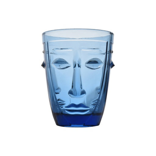 Verre gobelet Visage