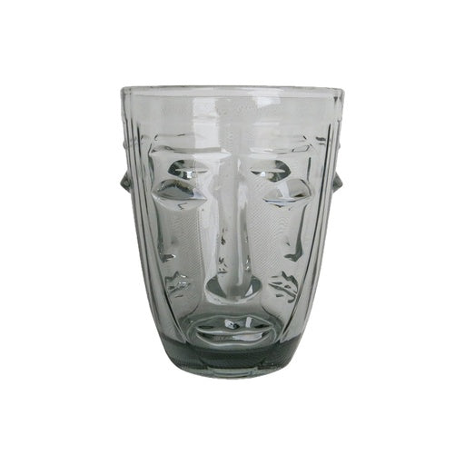 Verre gobelet Visage