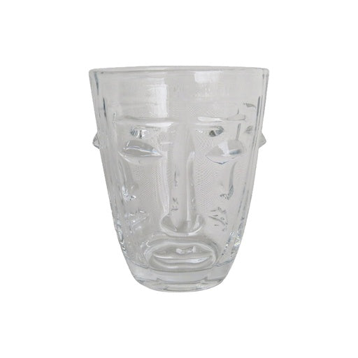 Verre gobelet Visage