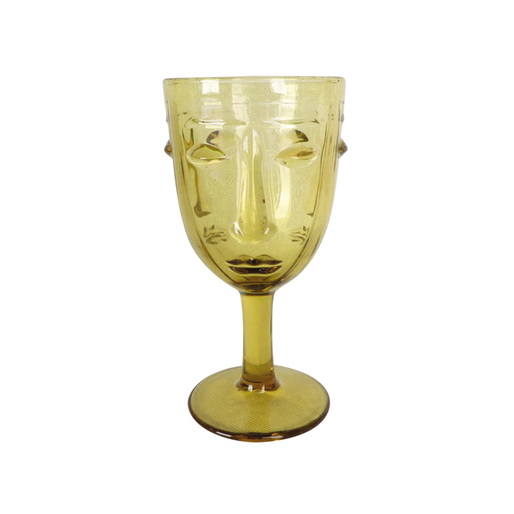 Verre à pied Visage