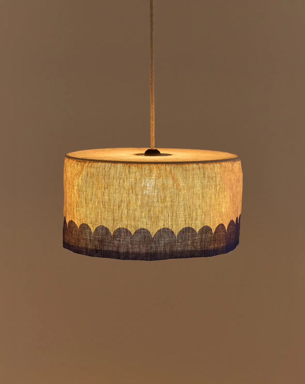 Suspension Lin bleu