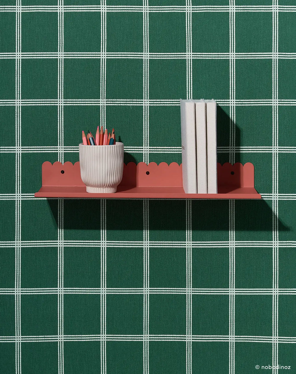 Étagère en acier - Rouge