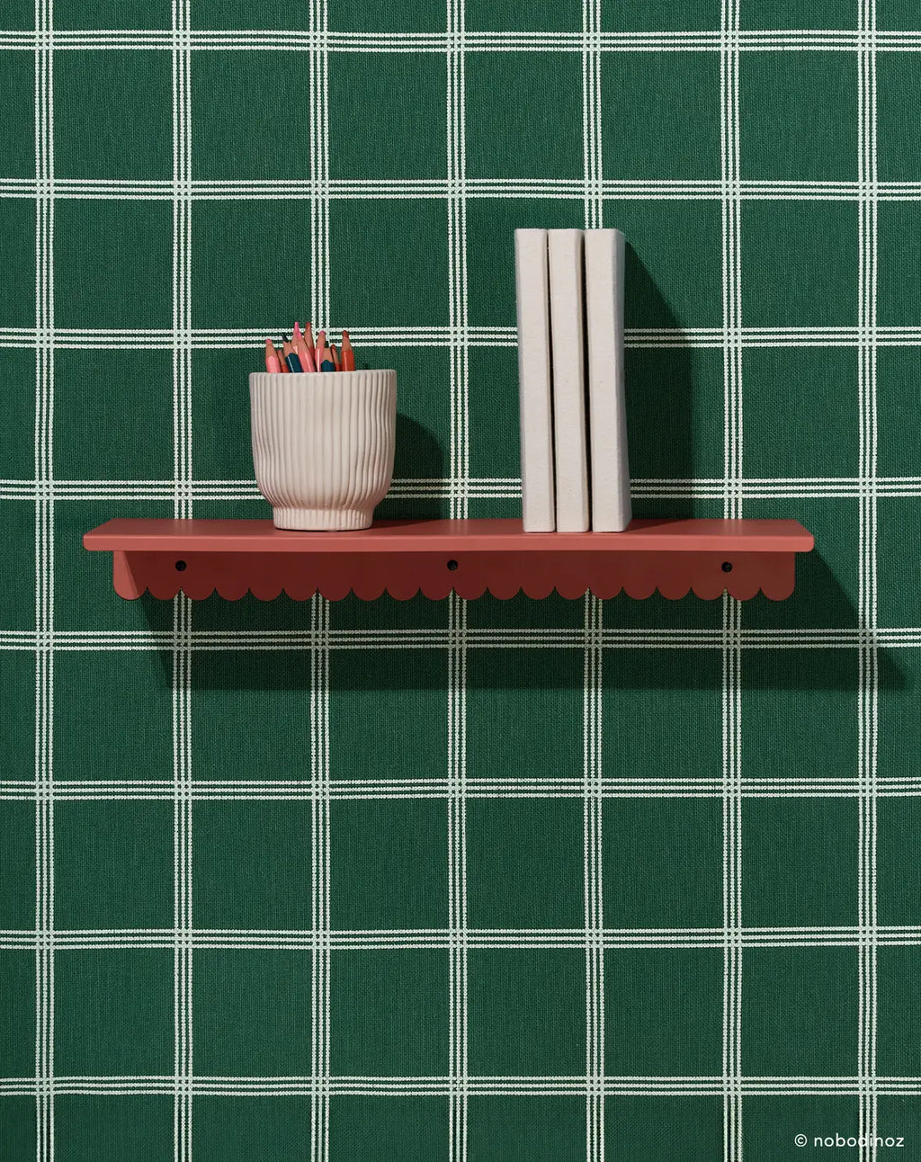 Étagère en acier - Rouge