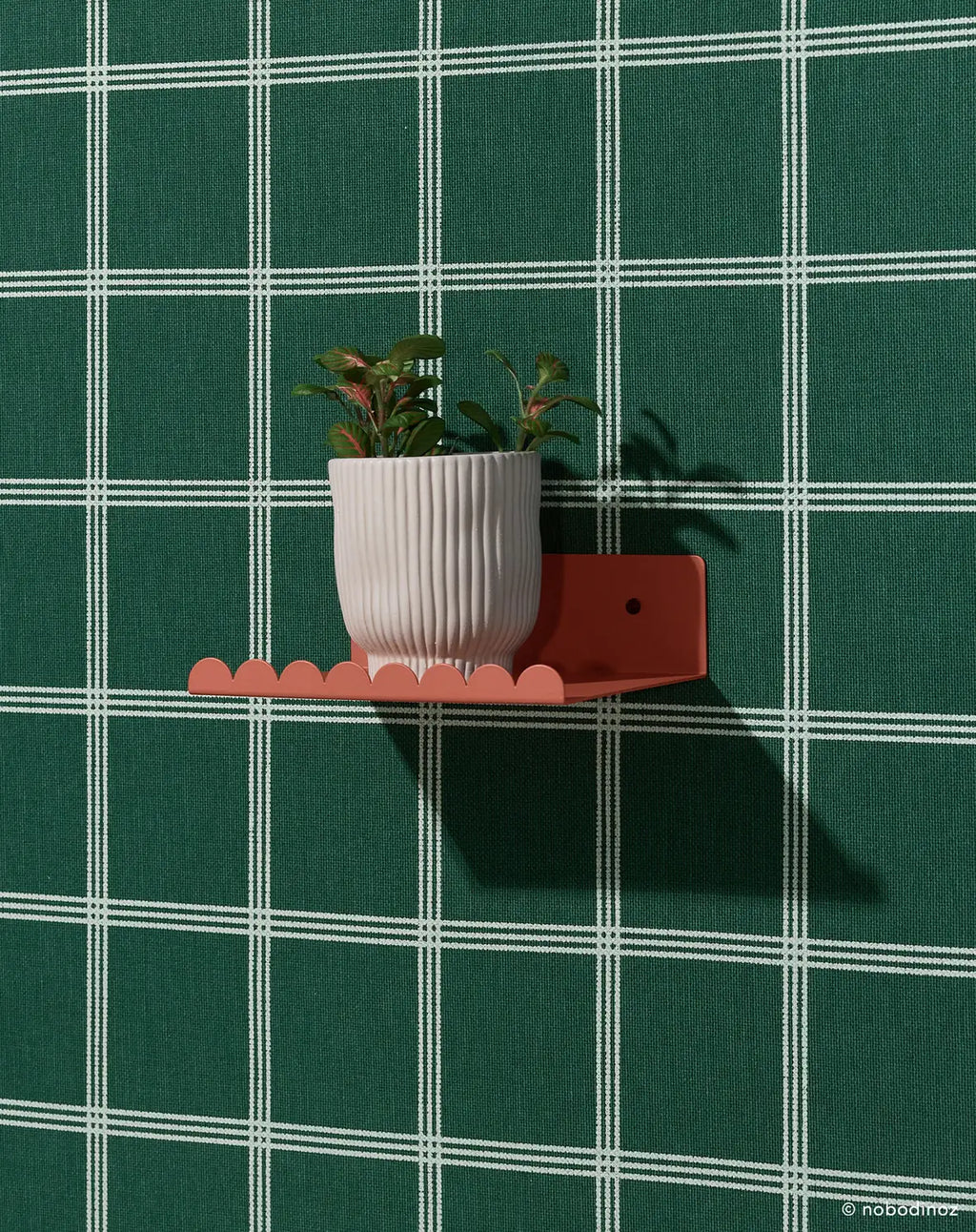 Étagère en acier - Rouge