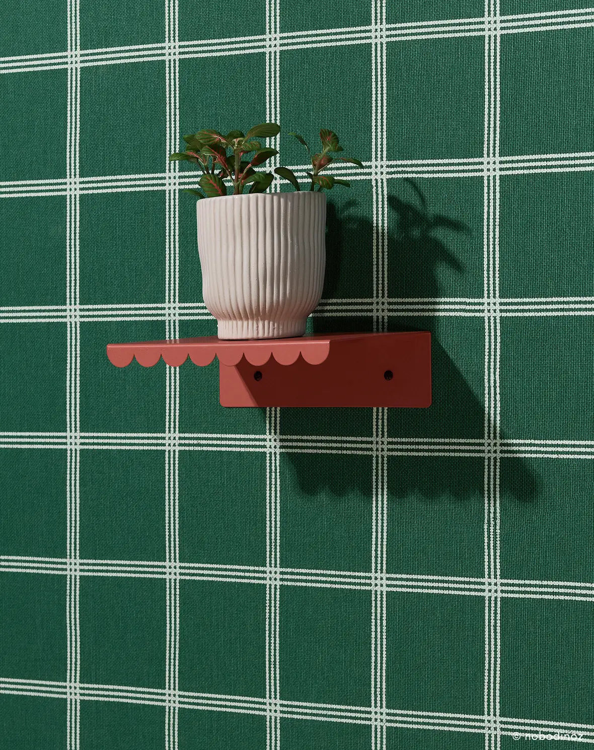 Étagère en acier - Rouge